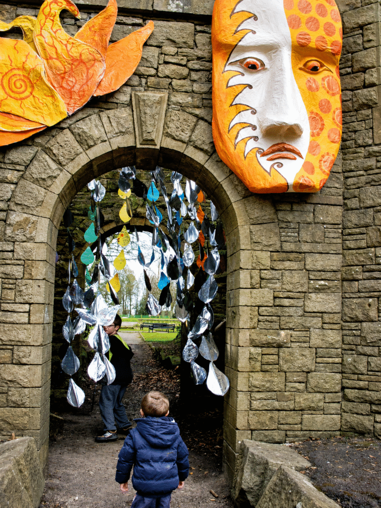 weather or not carnival procession installation