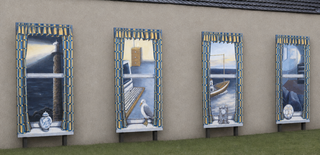 Windows on Fleetwoods Future murals